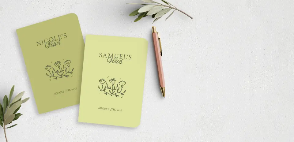 Vow Book Front