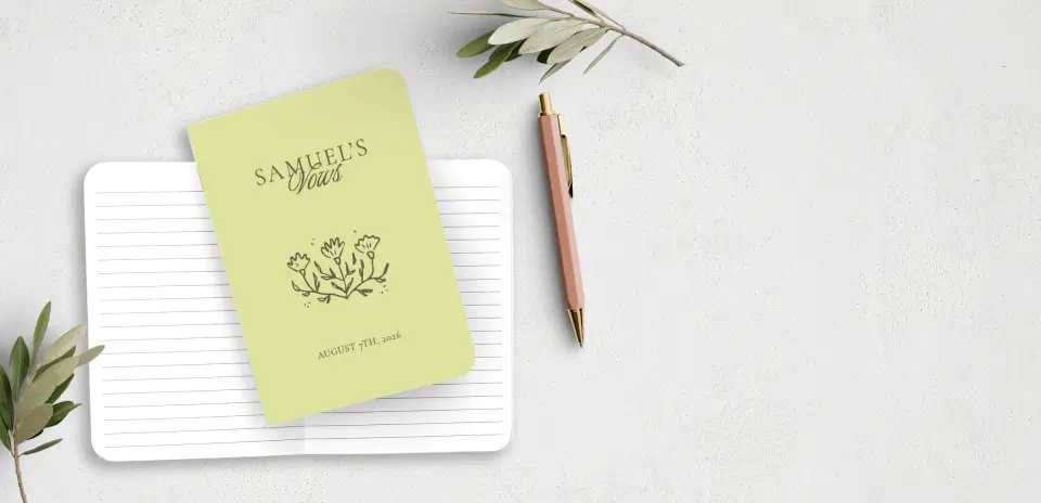 Vow Book Front