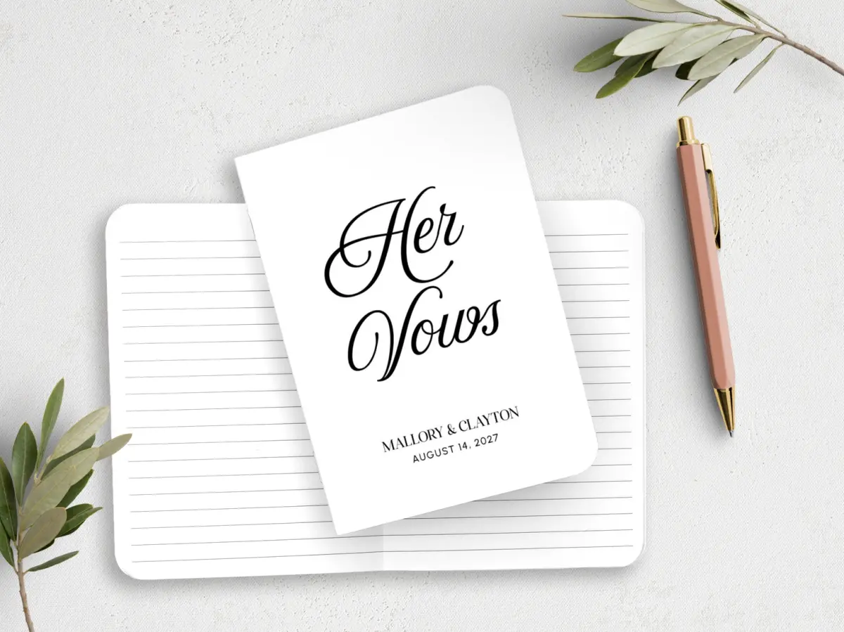 Vow Book Front