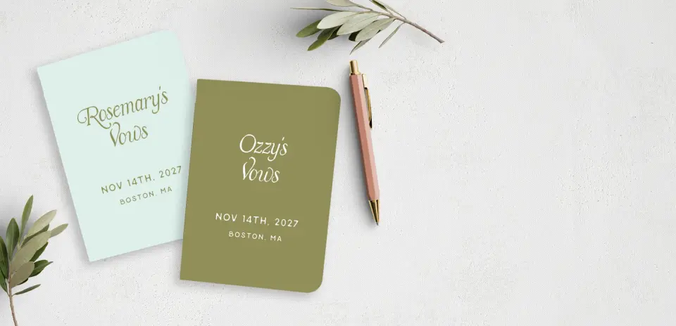 Vow Book Front