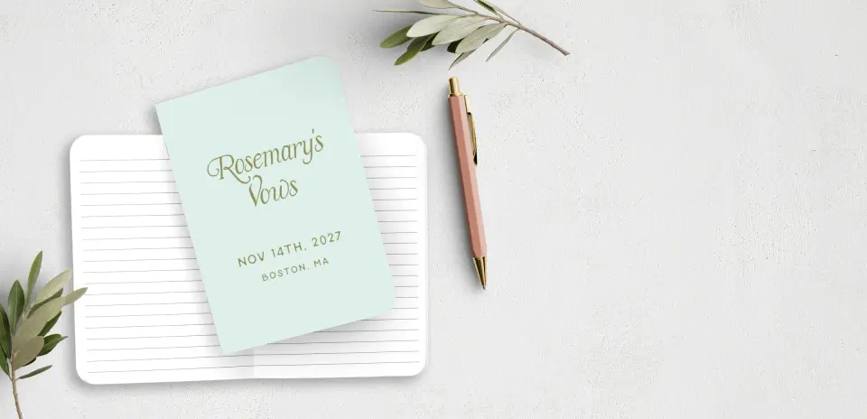 Vow Book Front