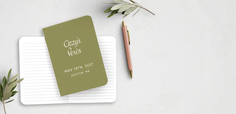 Vow Book Front