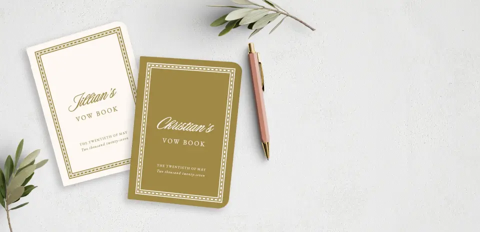 Vow Book Front