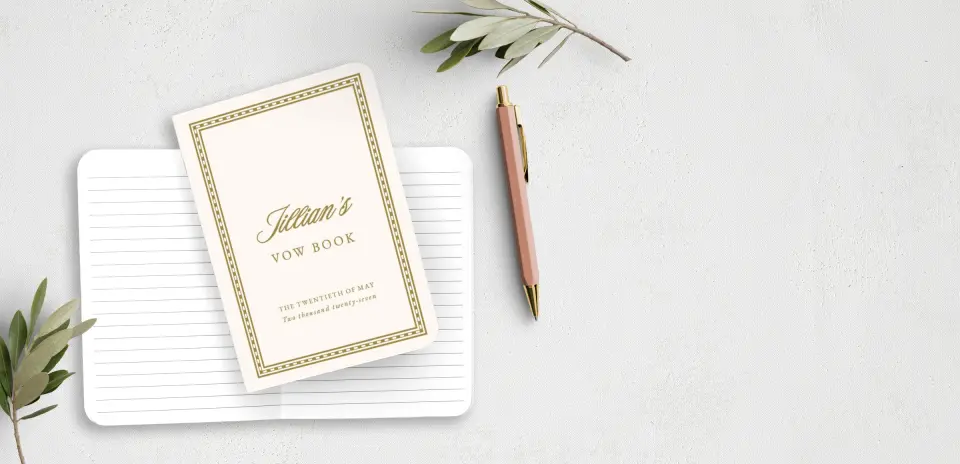 Vow Book Front