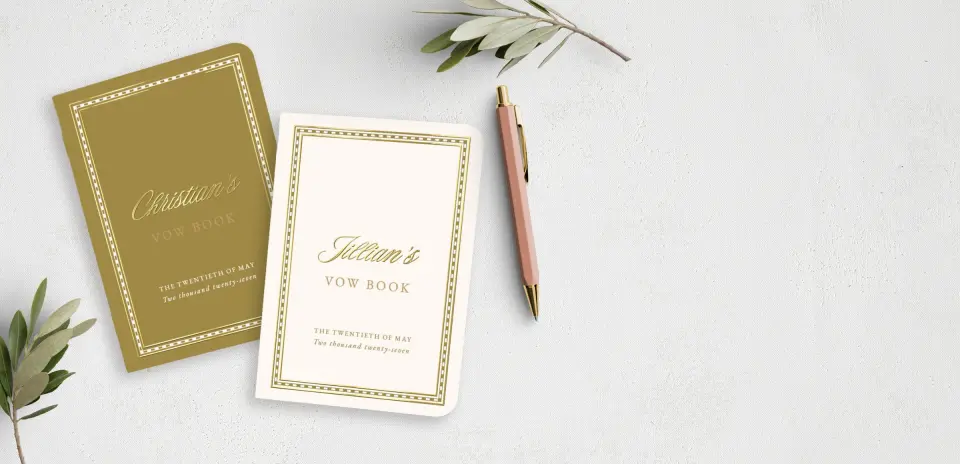 Vow Book Front