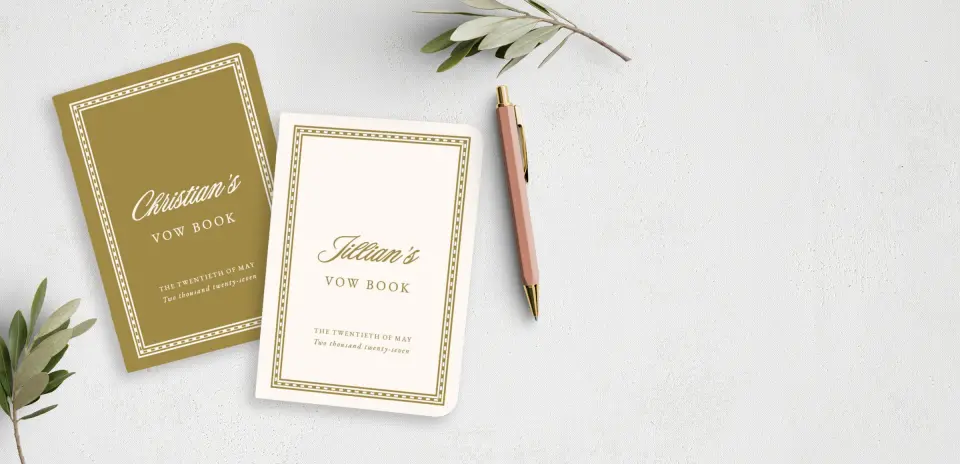 Vow Book Front