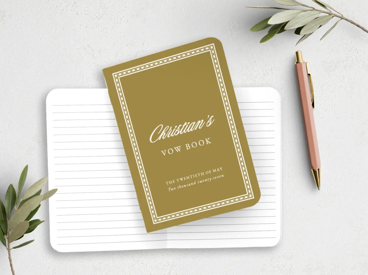 Vow Book Front