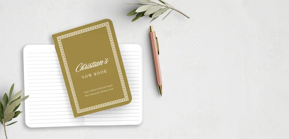 Vow Book Front