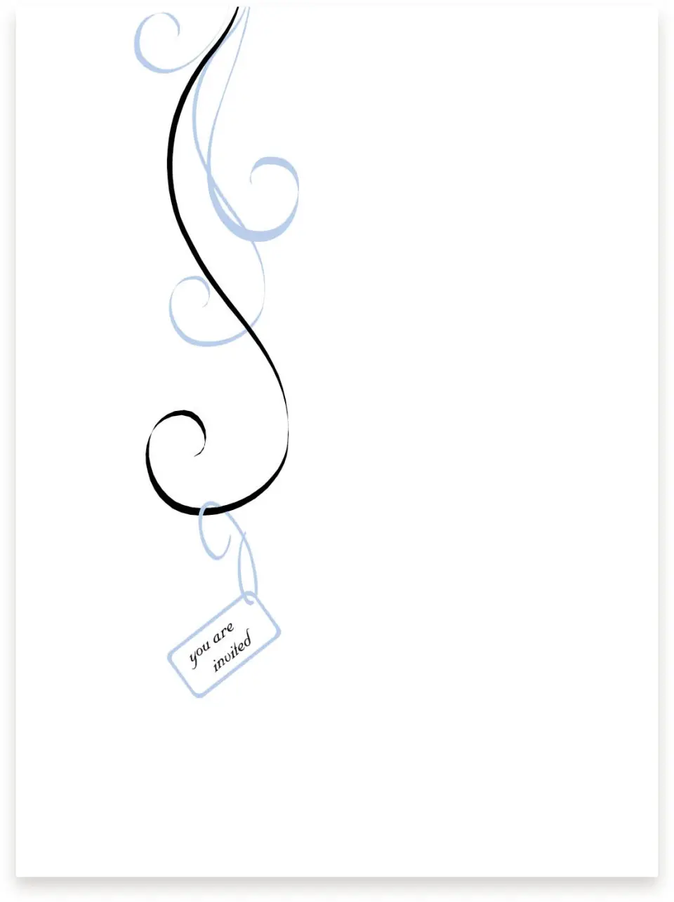 This is a 5¼" x 7.125" Vellum called Floral Flourish printed in full color
