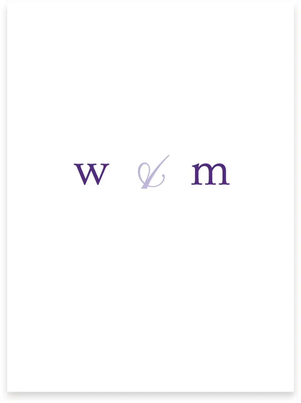 This is a 5¼" x 7.125" Vellum called Charming Lavender printed in full color