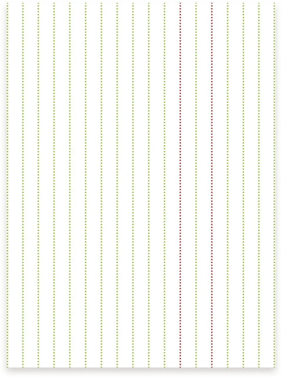 This is a 5¼" x 7.125" Vellum called Ornament Stripe printed in full color