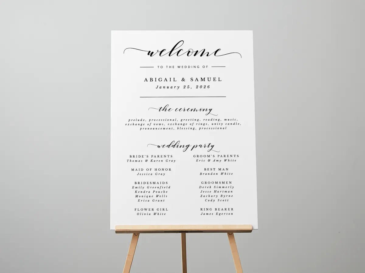 Wedding Signs