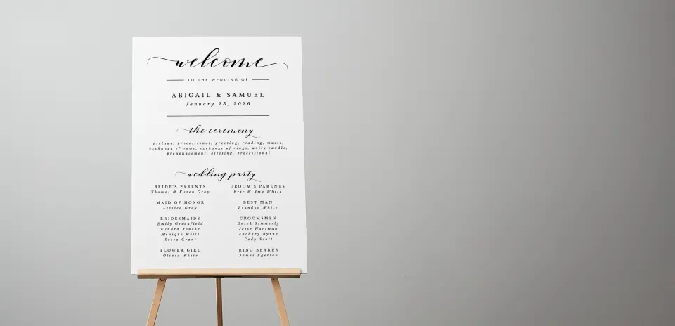 Wedding Signs