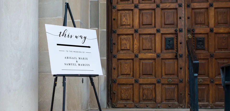 Wedding Signs