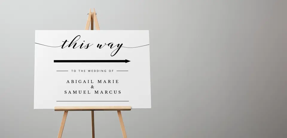 Wedding Signs