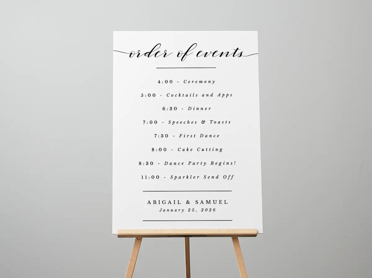 Wedding Signs