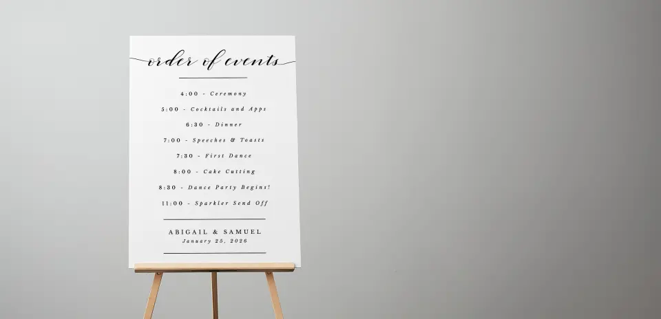 Wedding Signs