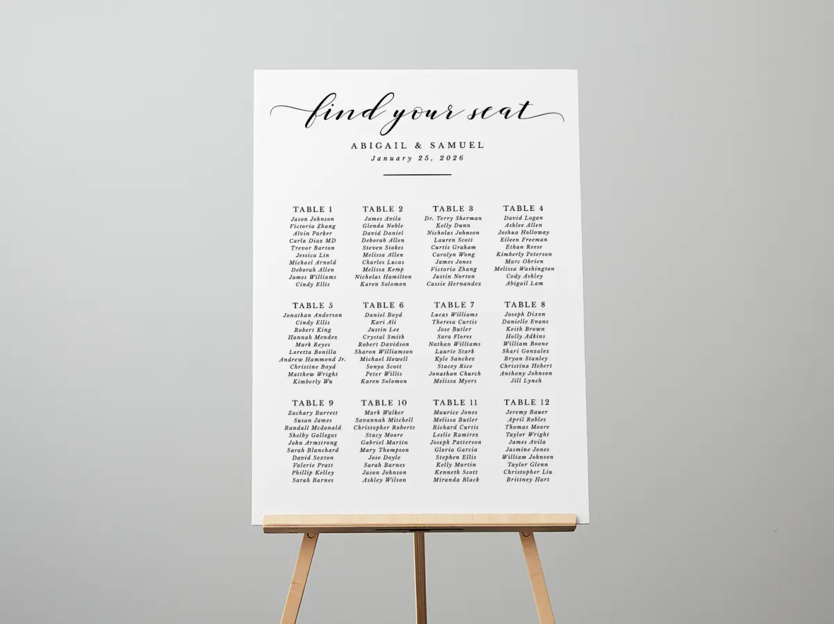 Wedding Signs
