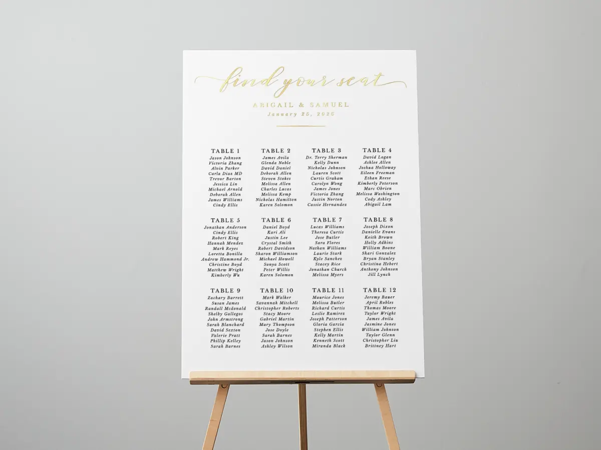 Wedding Signs