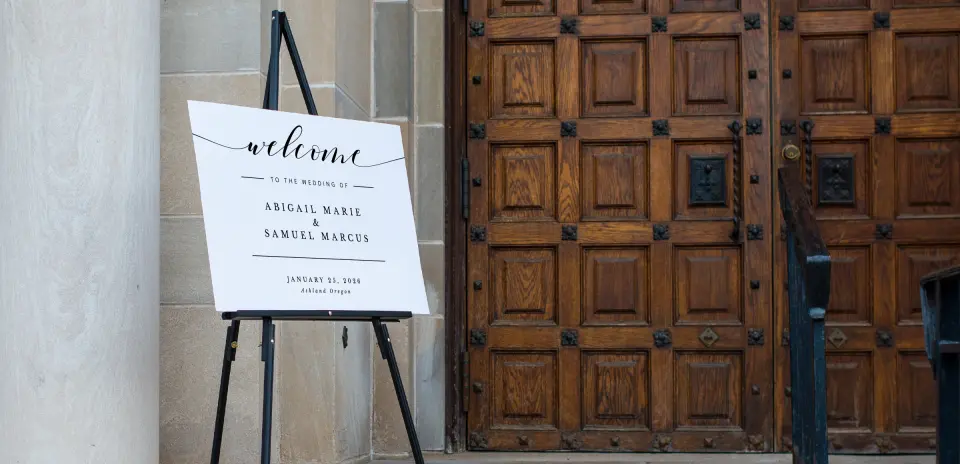 Wedding Signs