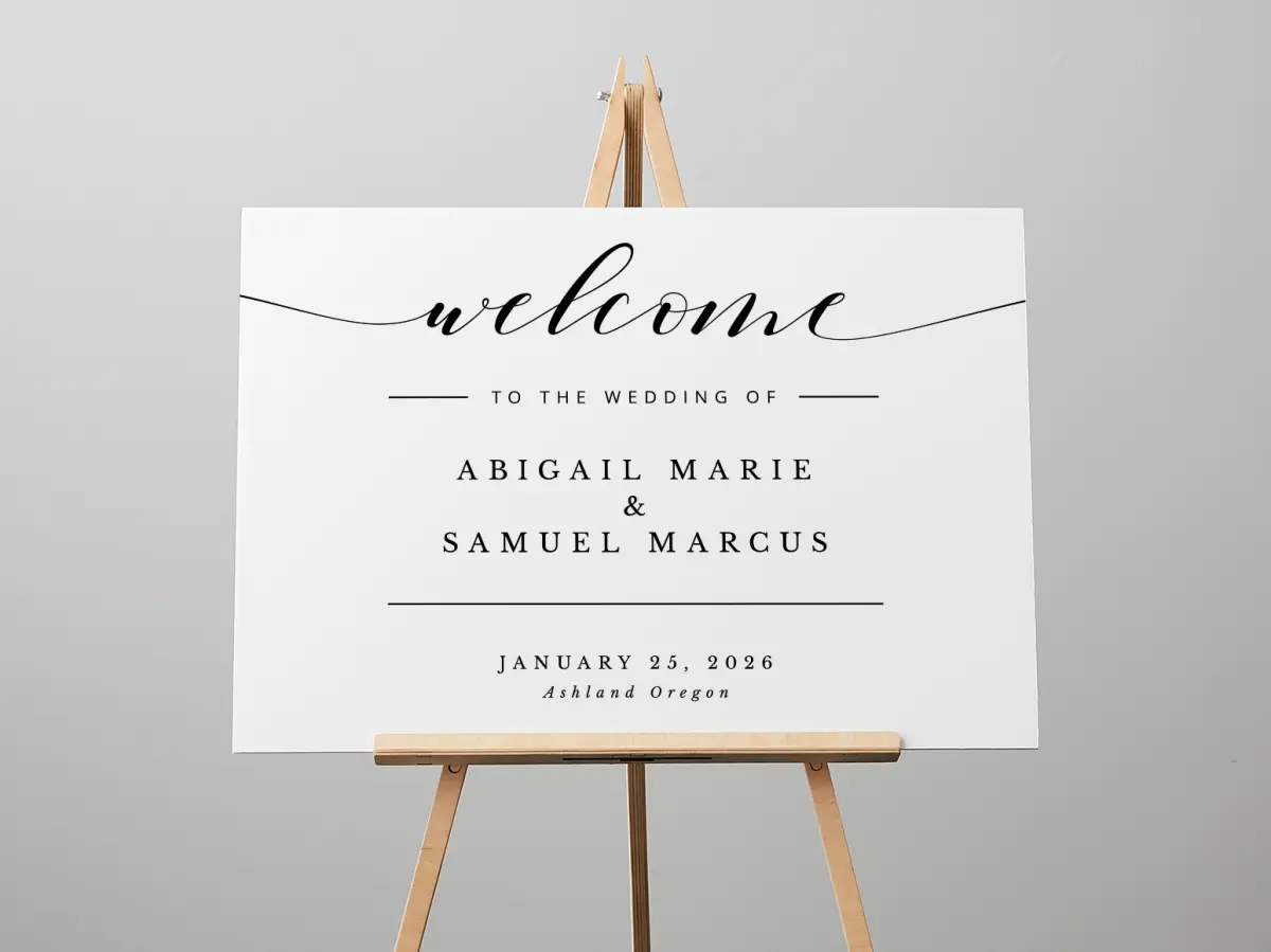 Wedding Signs