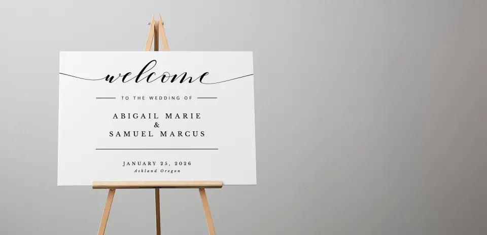 Wedding Signs