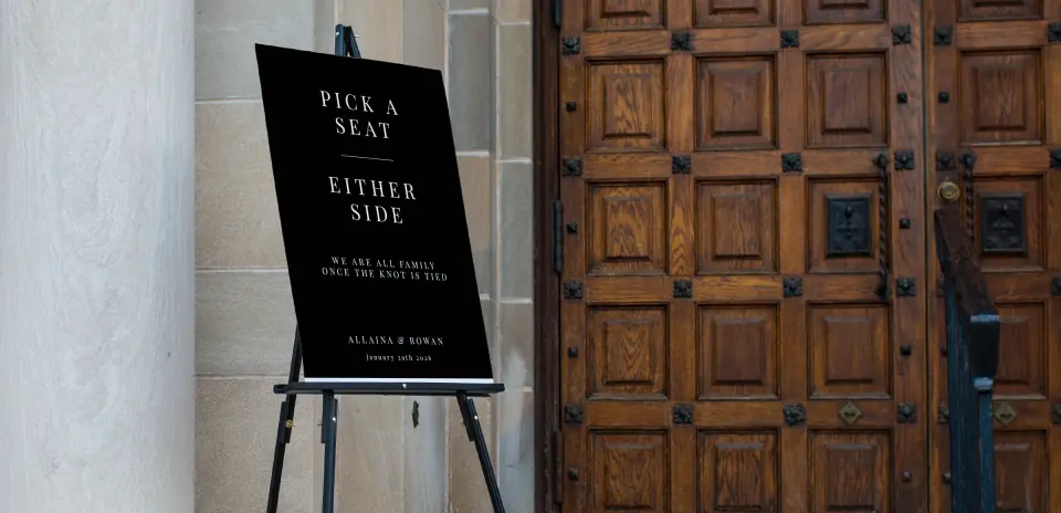Wedding Signs