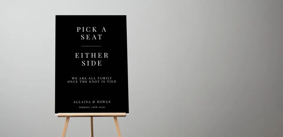 Wedding Signs