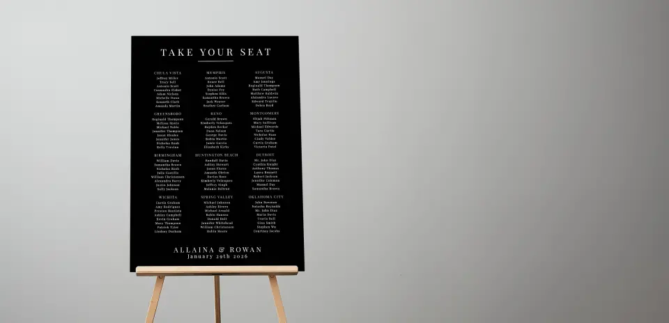 Wedding Signs