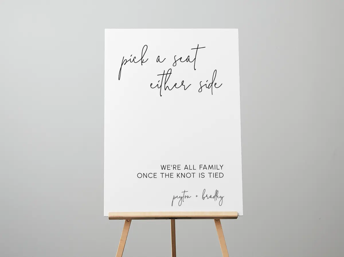 Wedding Signs