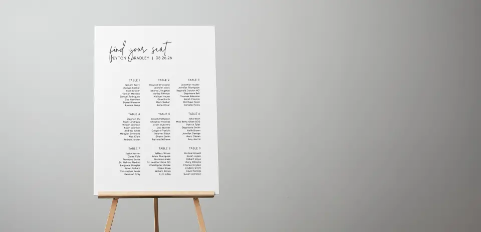 Wedding Signs