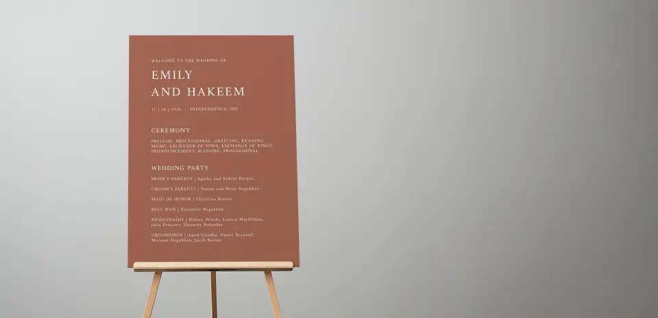 Wedding Signs