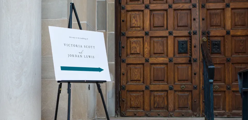 Wedding Signs
