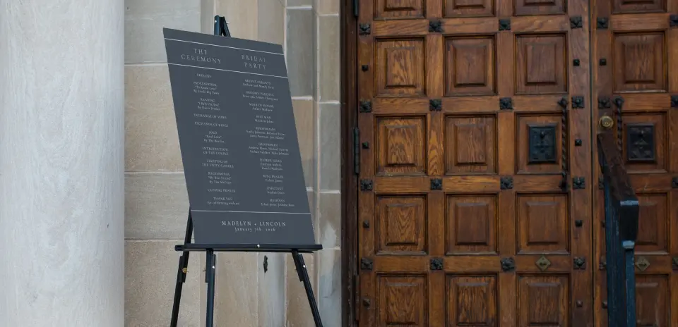 Wedding Signs