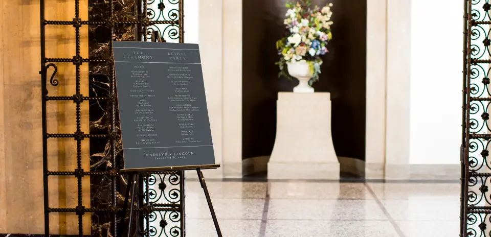 Wedding Signs