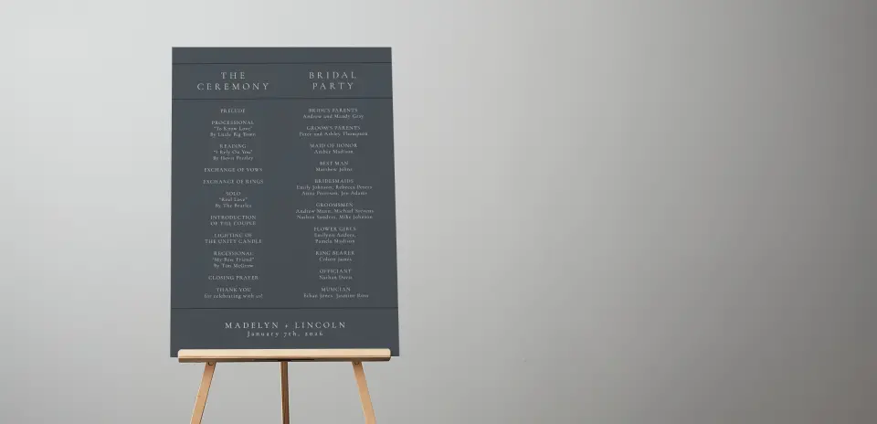 Wedding Signs