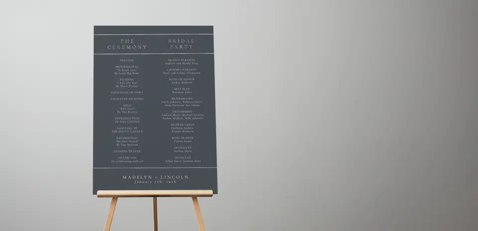 Wedding Signs