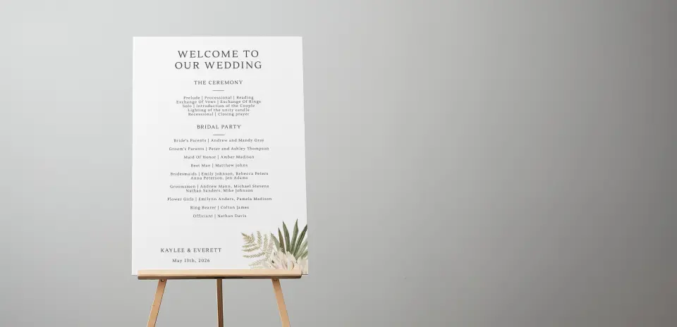 Wedding Signs