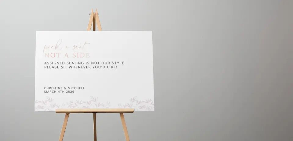 Wedding Signs