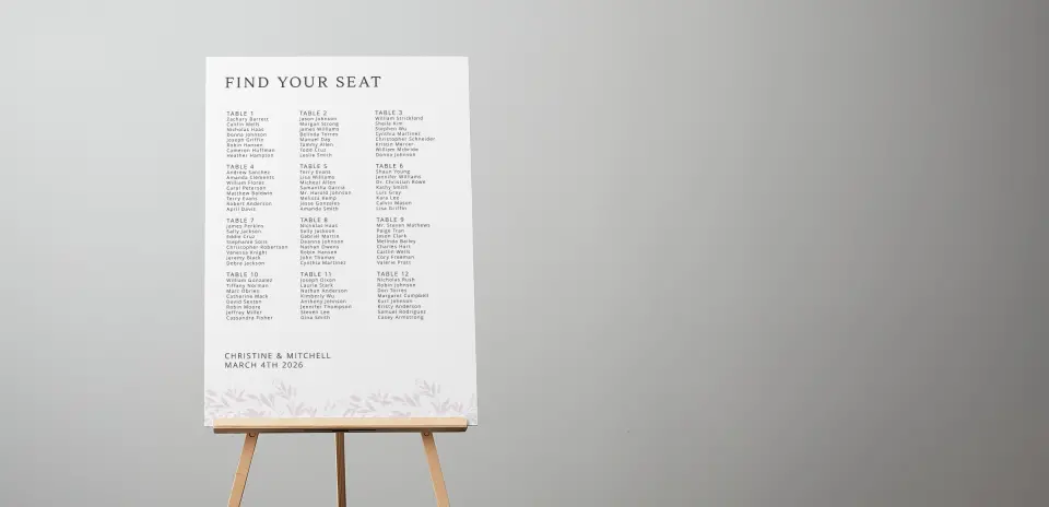 Wedding Signs