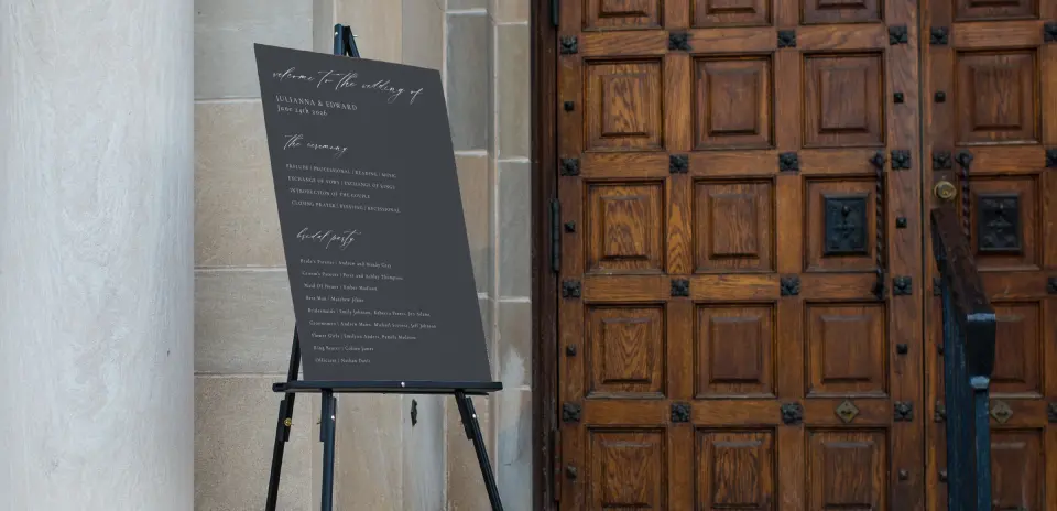 Wedding Signs