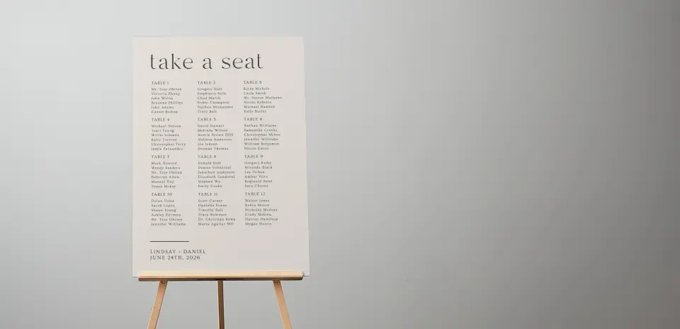 Wedding Signs