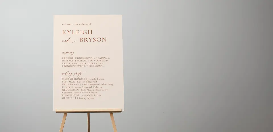 Wedding Signs