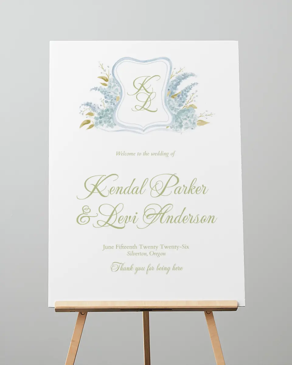This is a 20" x 28" Welcome Sign called Southern Belle printed in full color