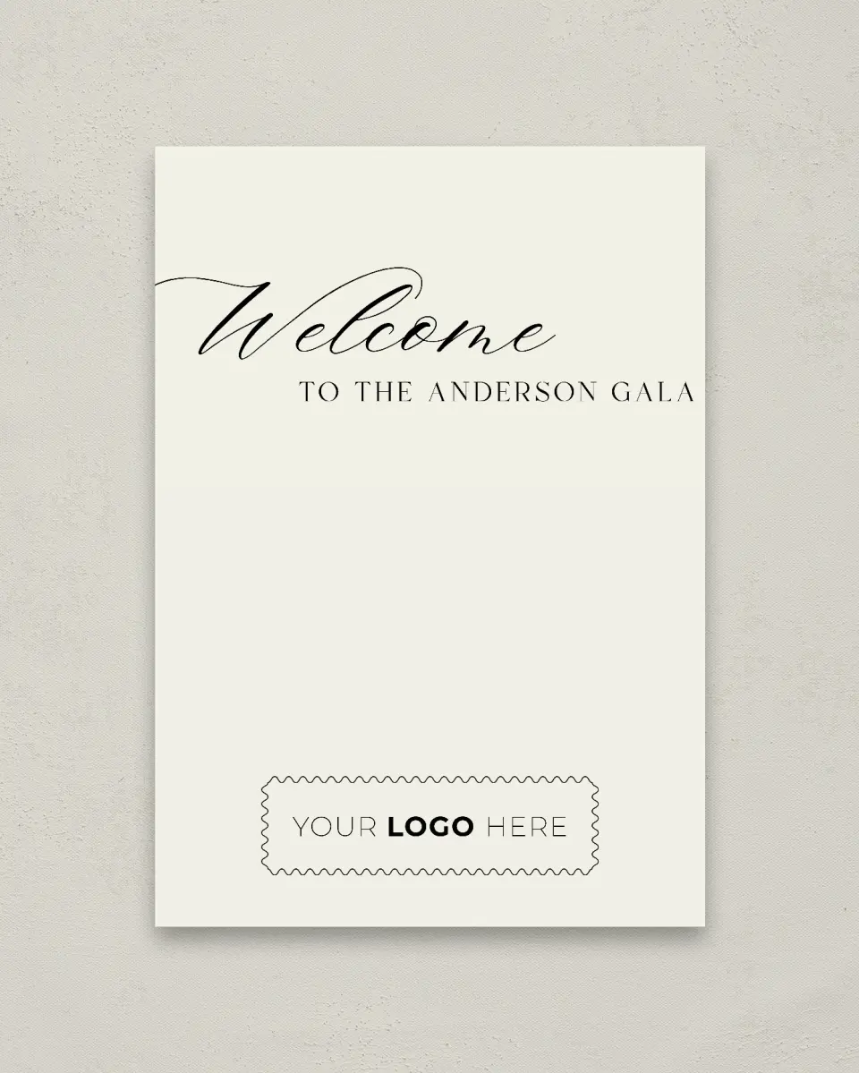 This is a 20" x 28" Welcome Sign called Giving Grace printed in full color