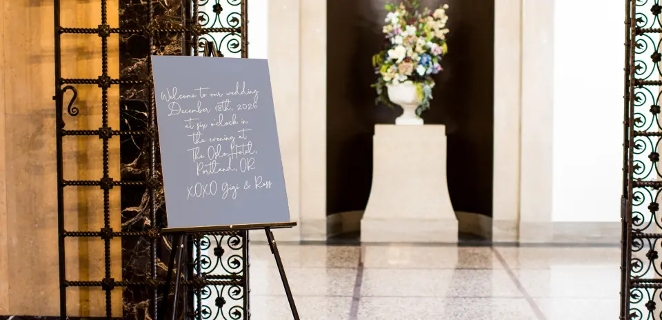 Wedding Signs