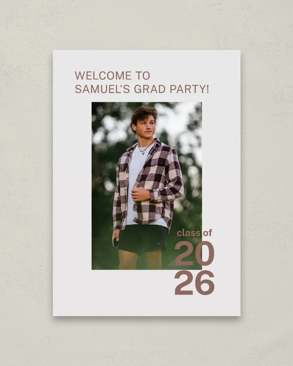Graduation Welcome Signs