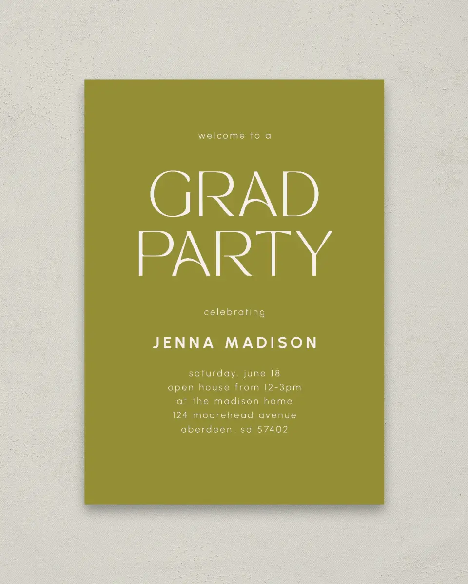 This is a 20" x 28" Welcome Grad Sign called Only the Beginning printed in full color