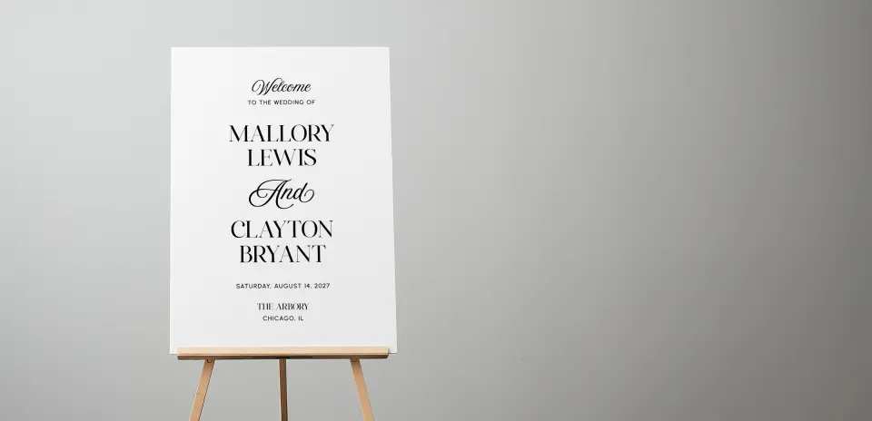 Wedding Signs