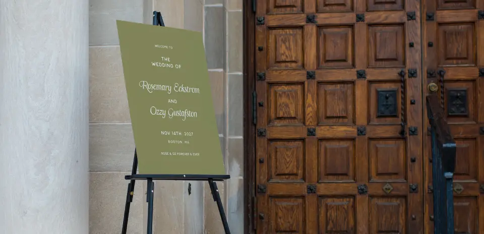 Wedding Signs